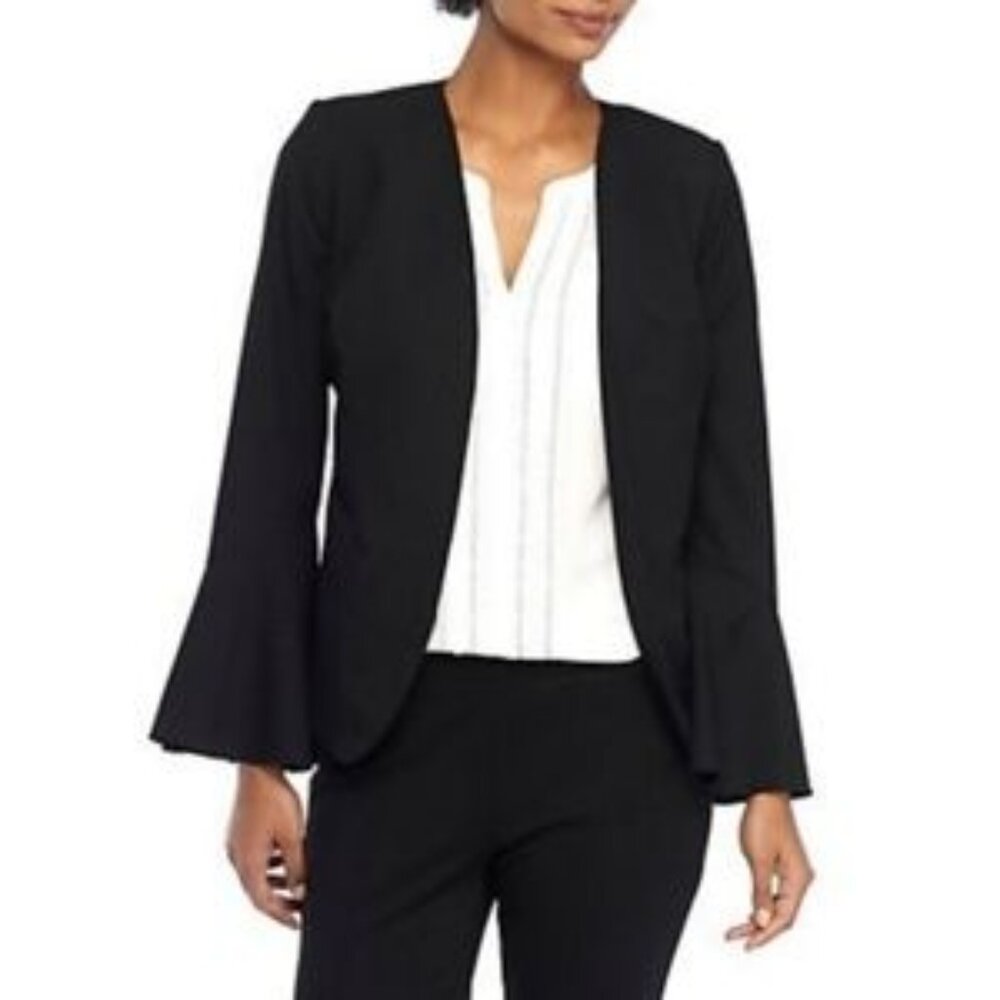 LIKE NEW!  The Limited Collection Bell Sleeve Black Blazer Size 6